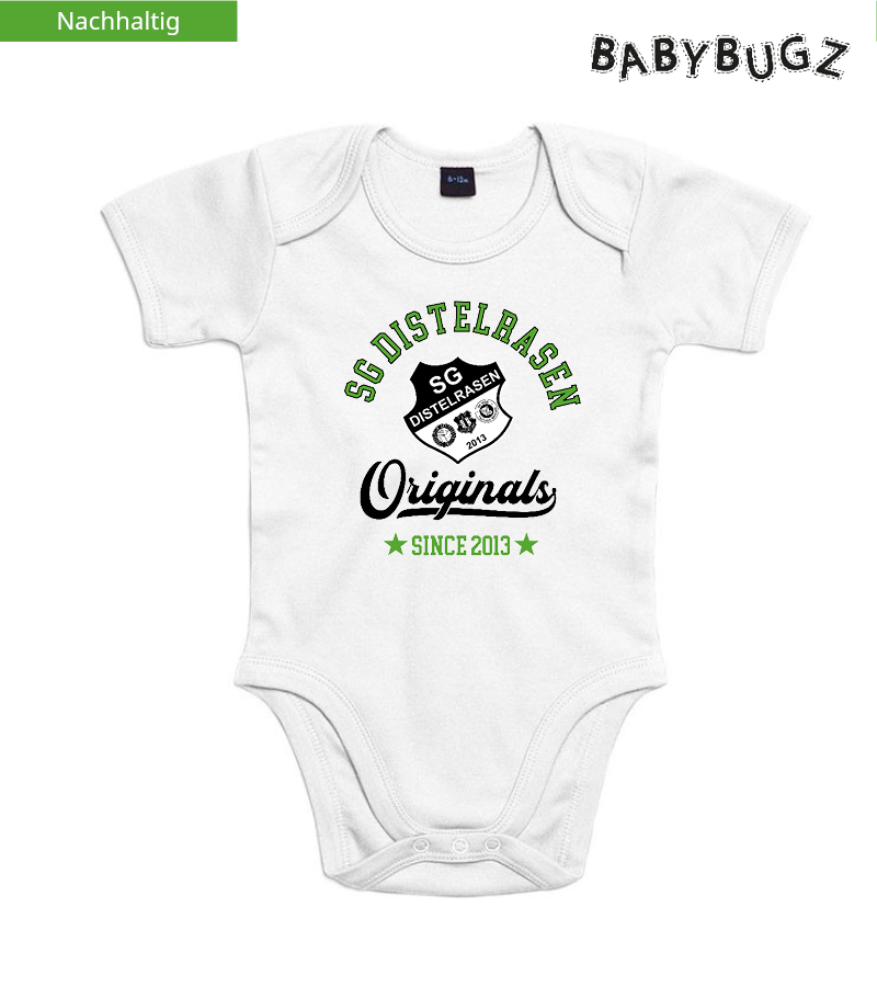 Babybugz Baby Body White "Jacob"