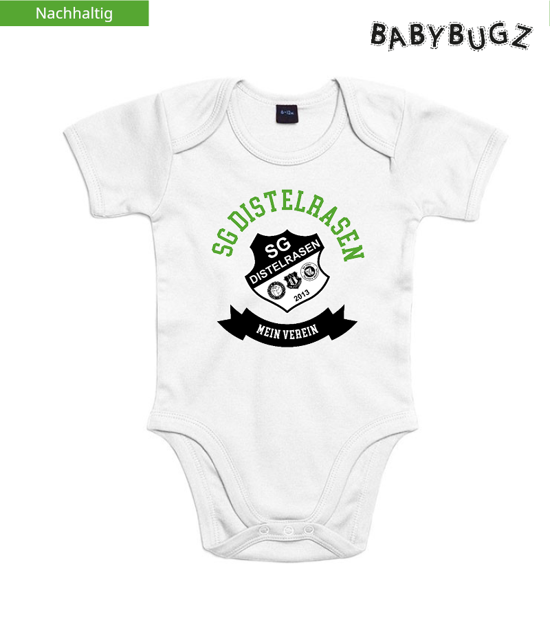 Babybugz Baby Body White "Bono"