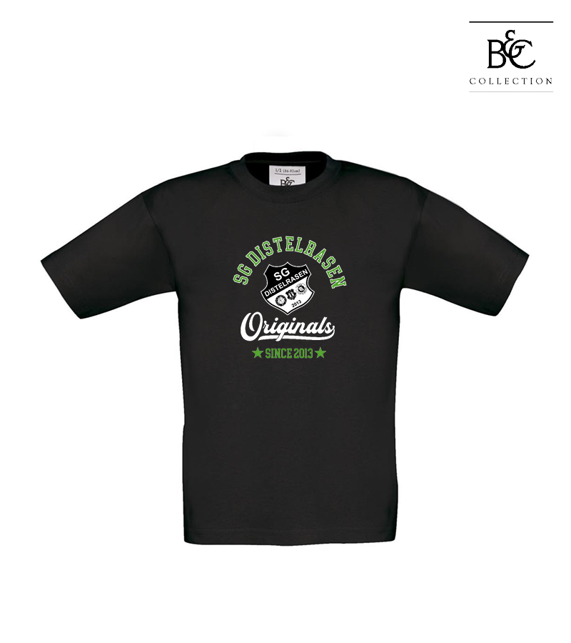 B&C Kinder T-Shirt Black "Jacob"