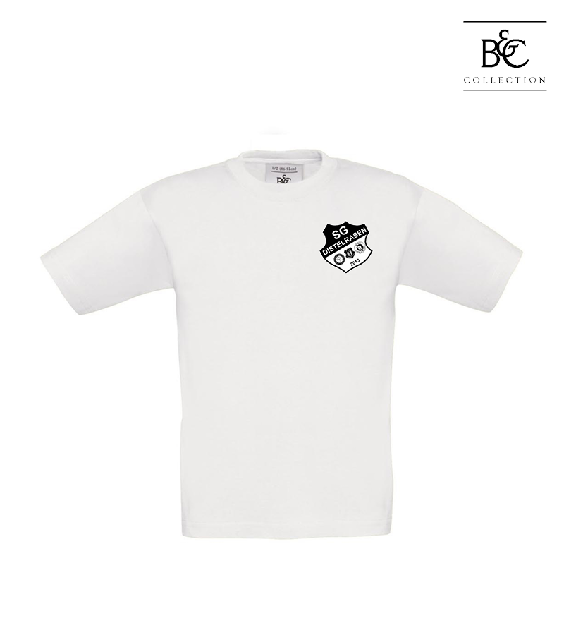 B&C Kinder T-Shirt White "Anton"