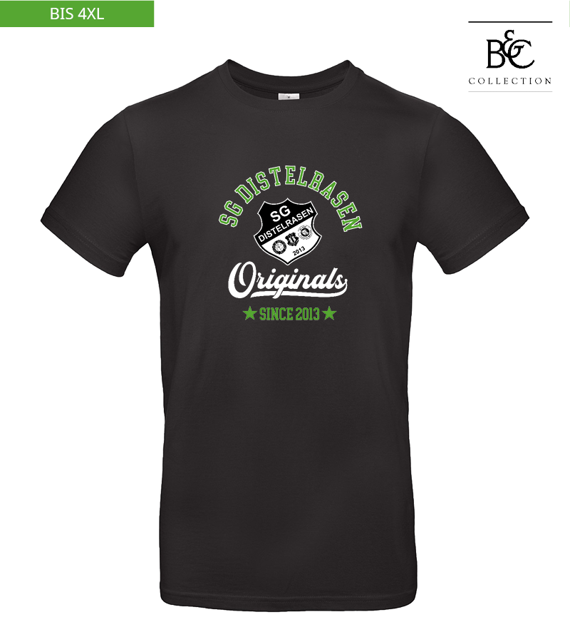 B&C Herren T-Shirt Black "Jacob"
