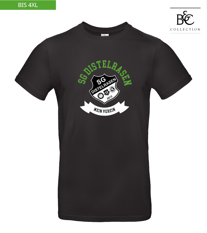 B&C Herren T-Shirt Black "Bono"