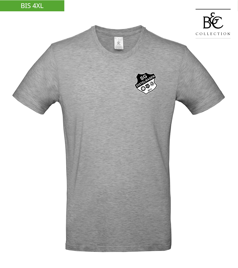 B&C Herren T-Shirt Sports Grey "Anton"