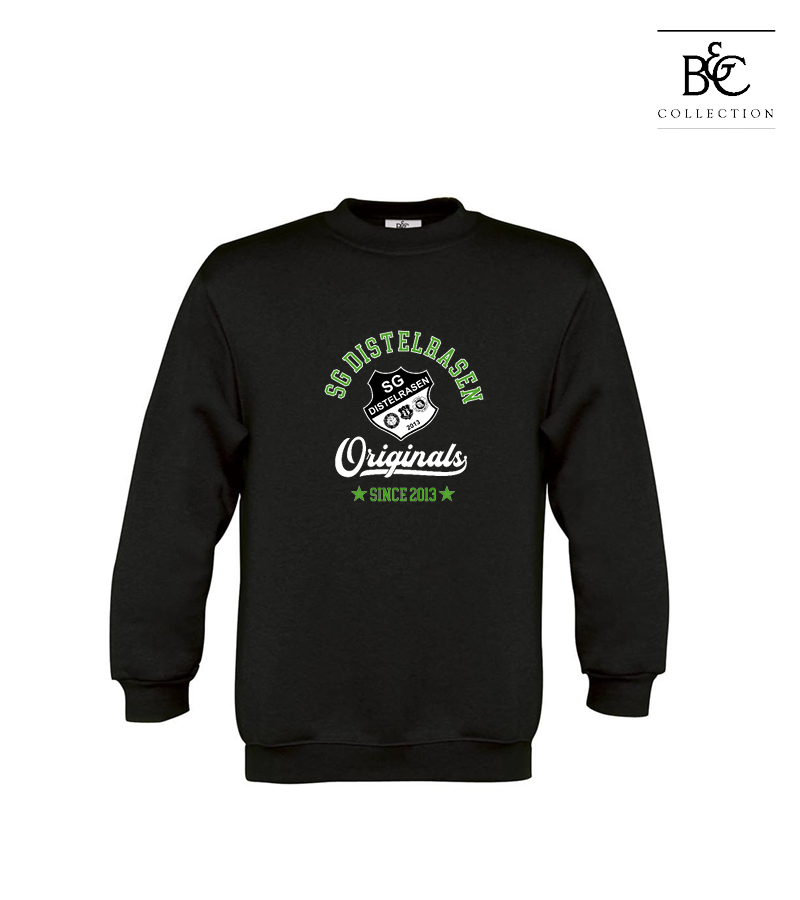B&C Kinder Sweatshirt Black "Jacob"