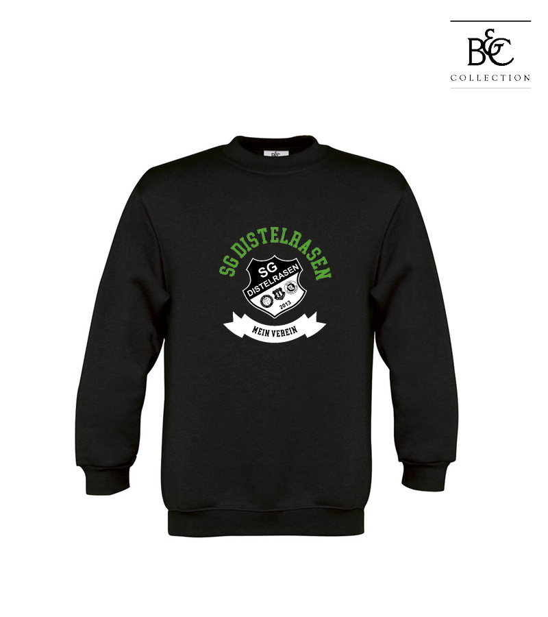 B&C Kinder Sweatshirt Black "Bono"