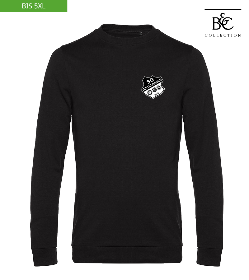 B&C Herren Sweatshirt Black Pure "Anton"