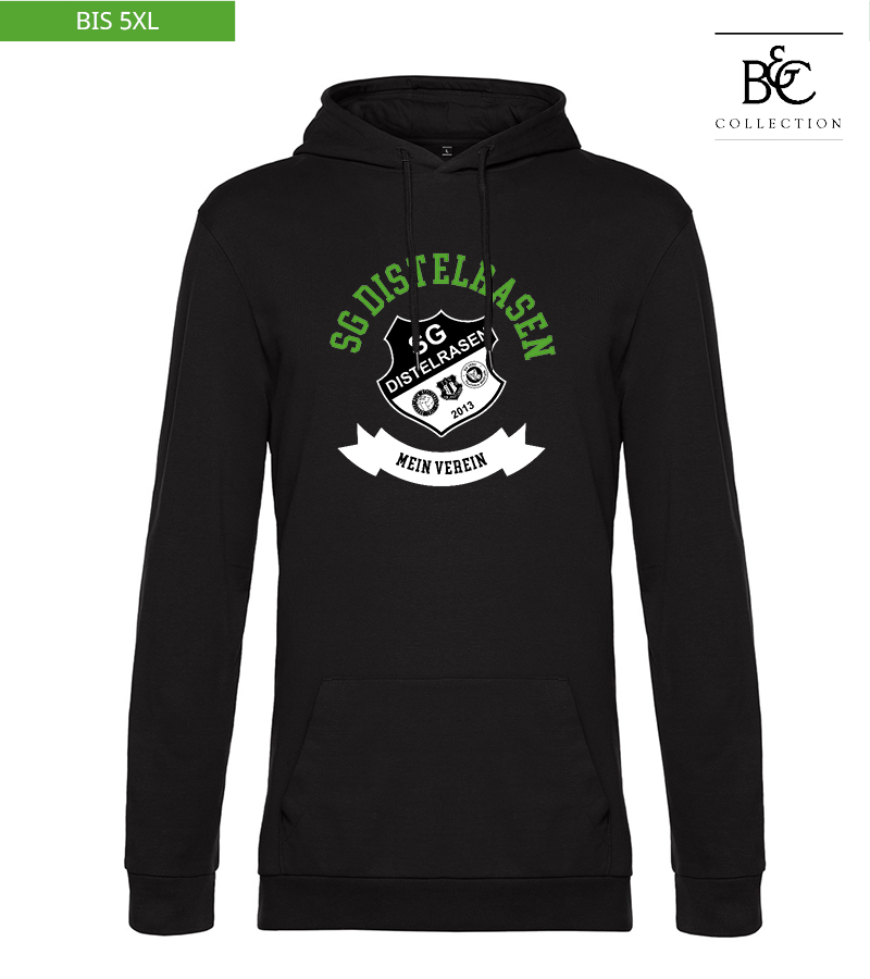 B&C Herren Hoodie Black Pure "Bono"