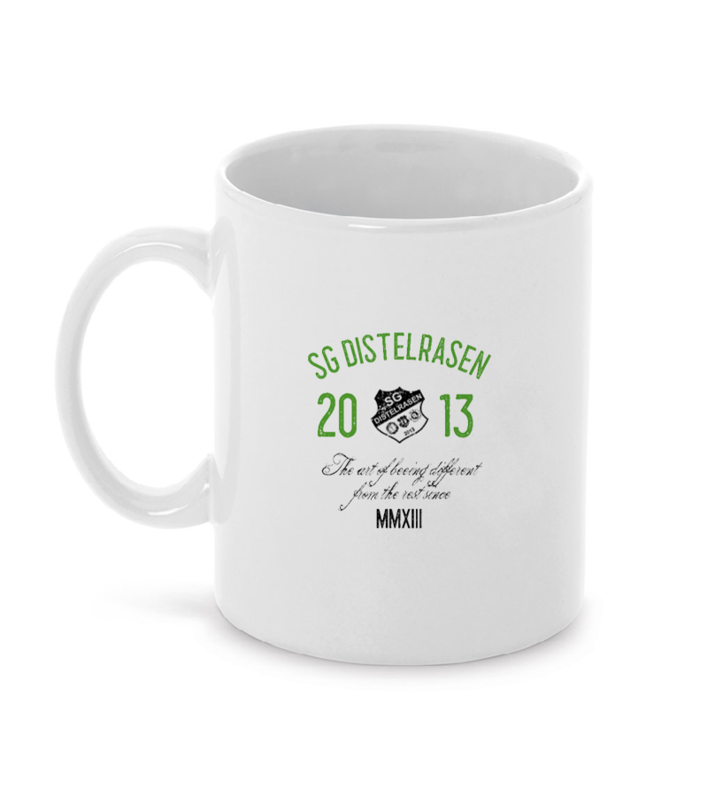 Keramiktasse White "Isack" B