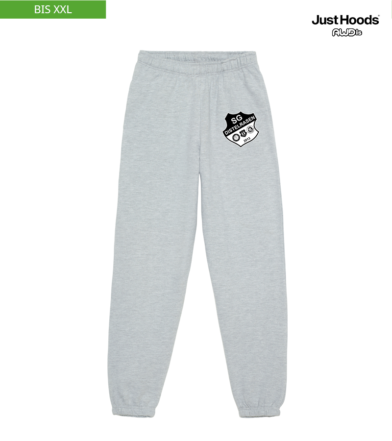 Just Hoods Herren Jogginghose Heather Grey "Anton"