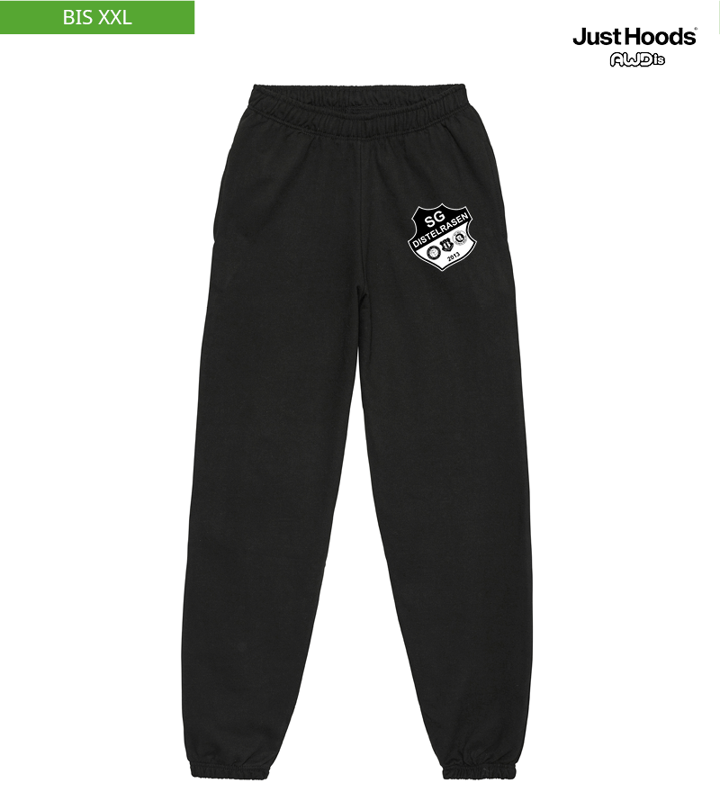 Just Hoods Herren Jogginghose Jet Black "Anton"