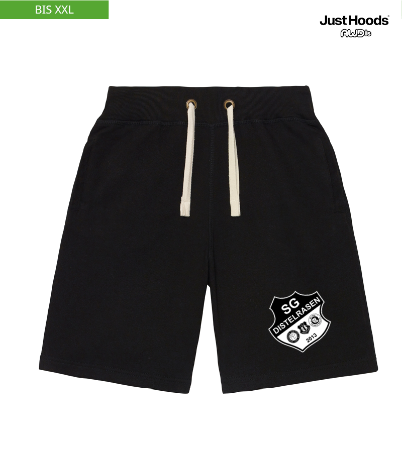 Just Hoods Herren Shorts Jet Black "Anton"