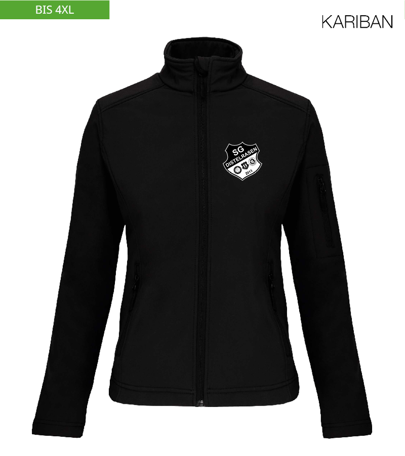 Kariban Damen Softshelljacke Black "Anton"