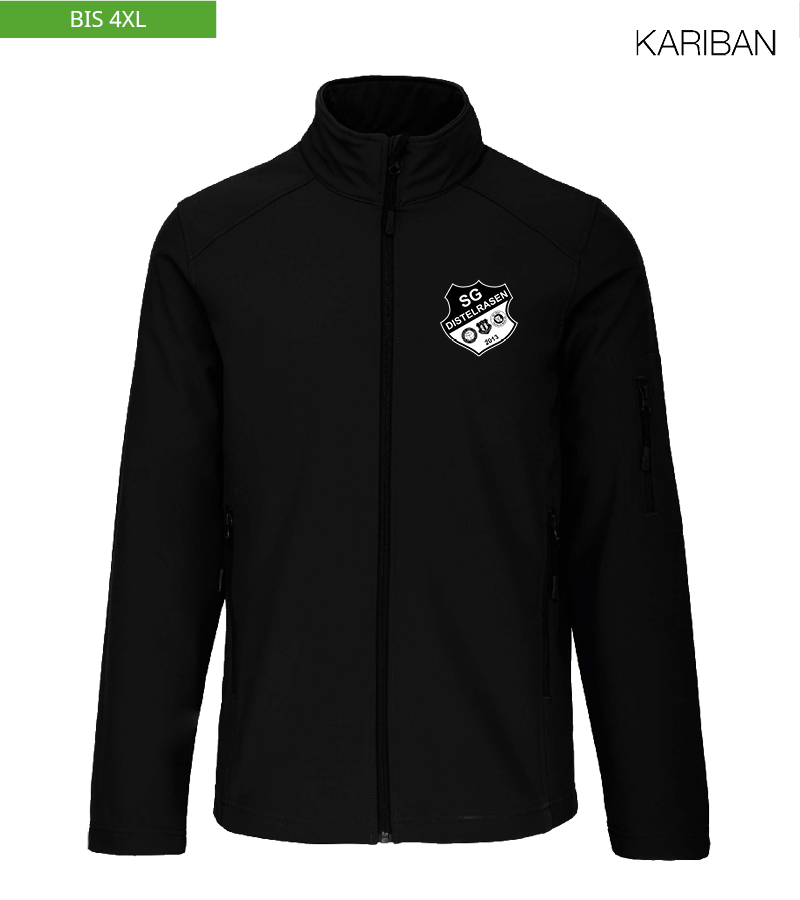Kariban Herren Softshelljacke Black "Anton"